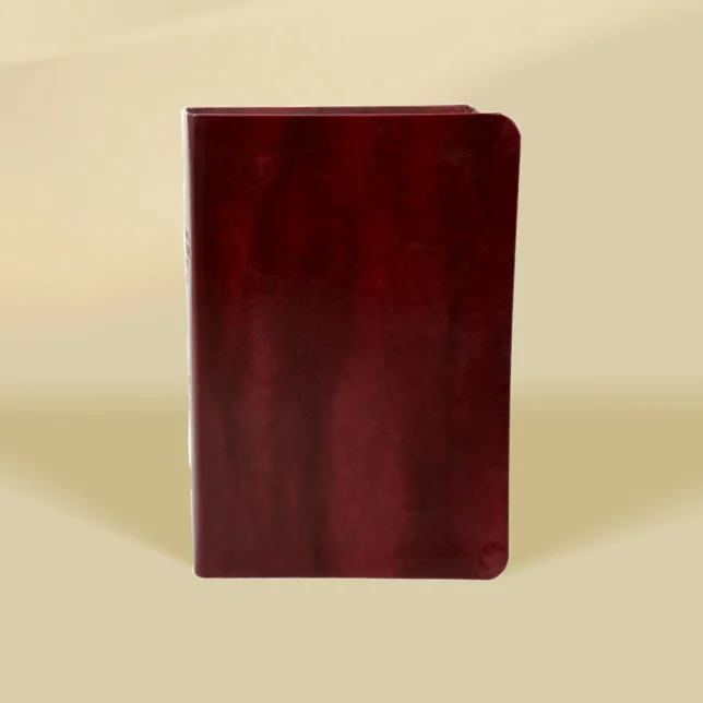 (BIBLE) ESV Inductive Study Bible – Milano Softone (Imitation Leather) in Burgundy