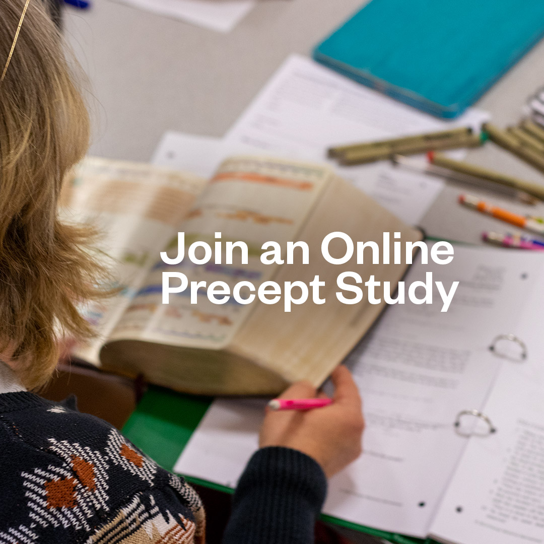 Join a Precept UK Online Study - Know God deeply. Live Differently.